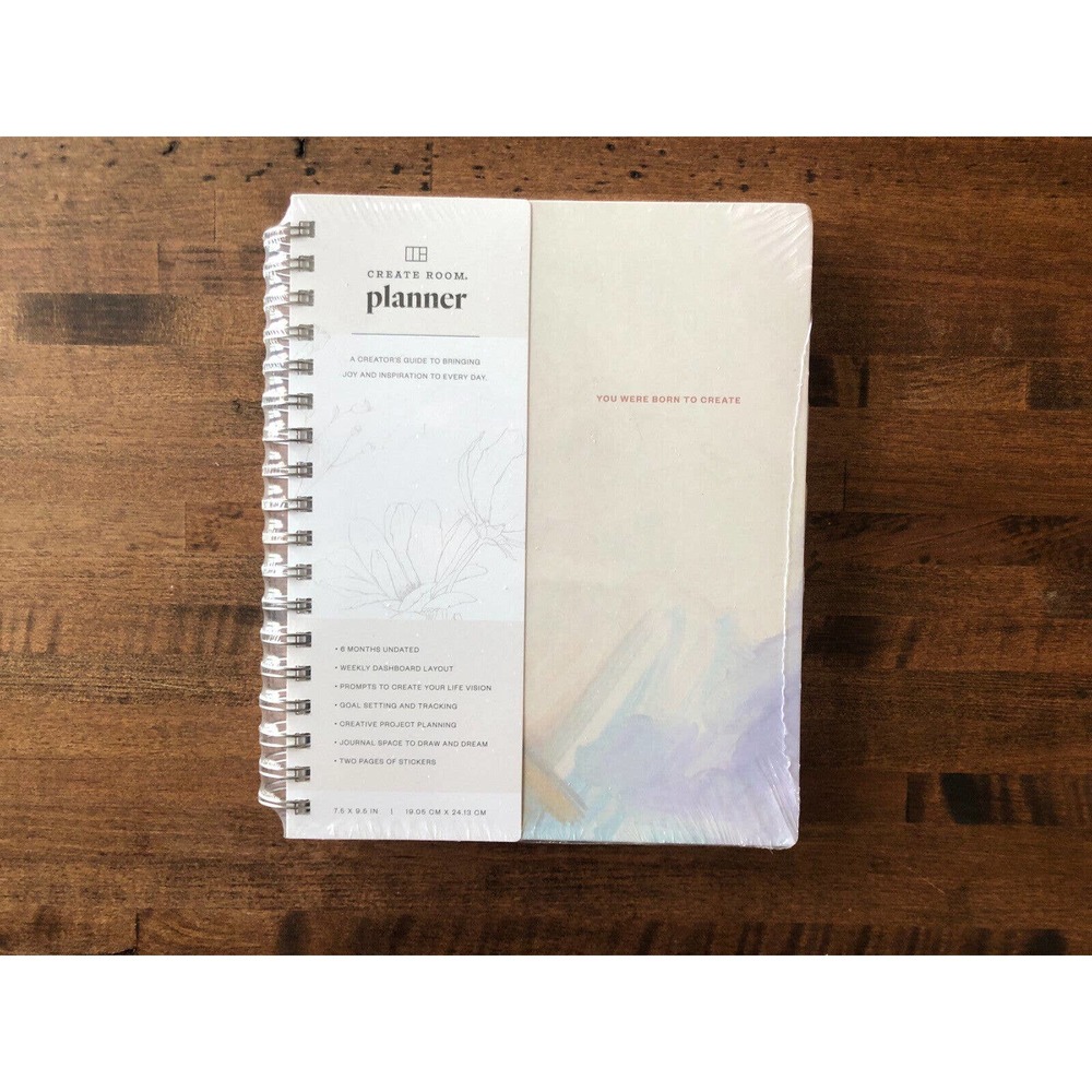 Create Room Planner - New In Package - Undated Planner For Creatives